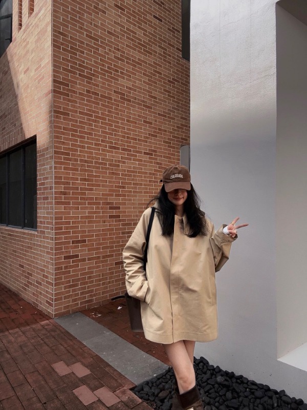 샤넬 26 신상 트렌치 후드 자켓