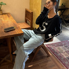 샤넬 26 신상 프린팅 긴팔 티