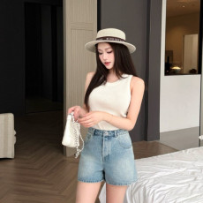 샤넬 2026SS 신상 데님 숏 팬츠