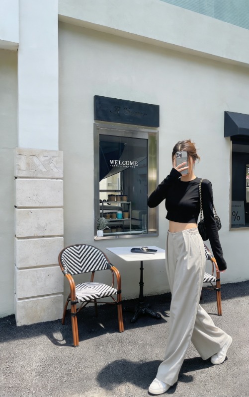 로에베 26 신상 정장 팬츠