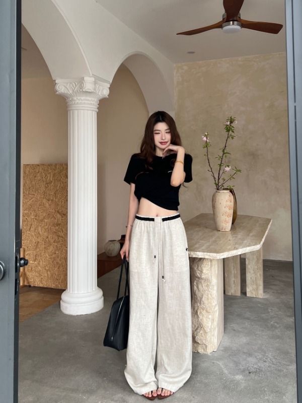 디올 2026SS 신상 린넨 팬츠