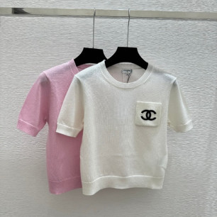 샤넬 봄여름 신상 니트 반팔