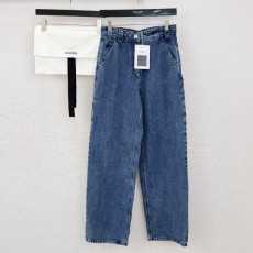 샤넬 26ss 더블 C 카고 데님 팬츠