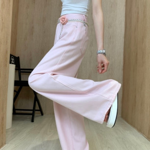 샤넬 26 신상 까멜리아 데님 팬츠