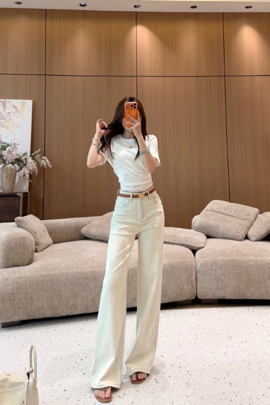 에르메스 26 신상 벨트 데님 팬츠