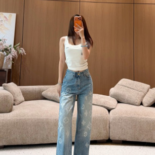 루이비통 26 신상 데님 팬츠