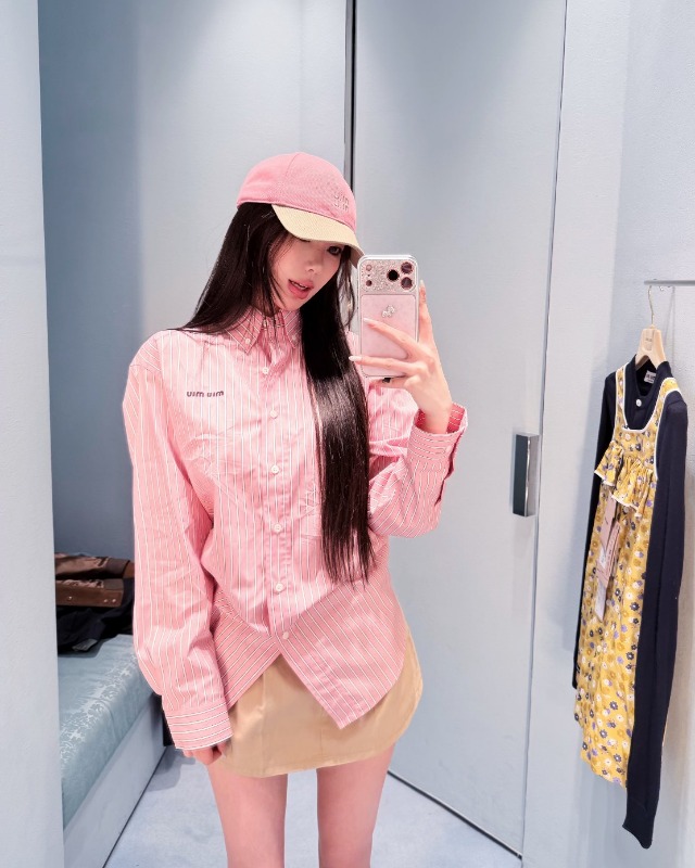 미우미우 26ss 봄여름 신상 셔츠