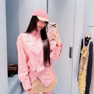 미우미우 26ss 봄여름 신상 셔츠