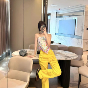 크롬하츠 26ss 신상 데님 팬츠