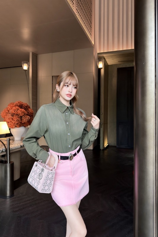 디올 2026SS 신상 구제 워싱 셔츠