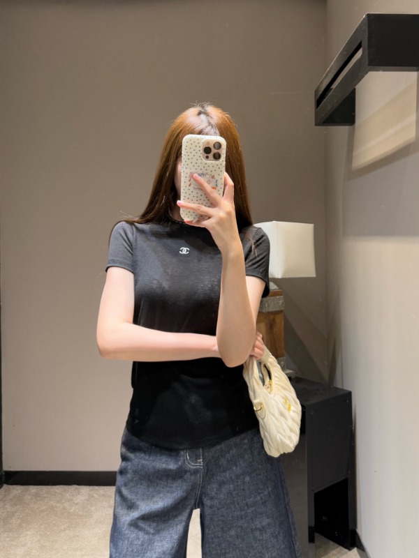 샤넬 26SS 봄 신상 반팔 티