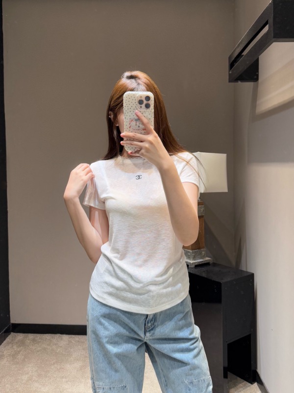 샤넬 26SS 봄 신상 반팔 티