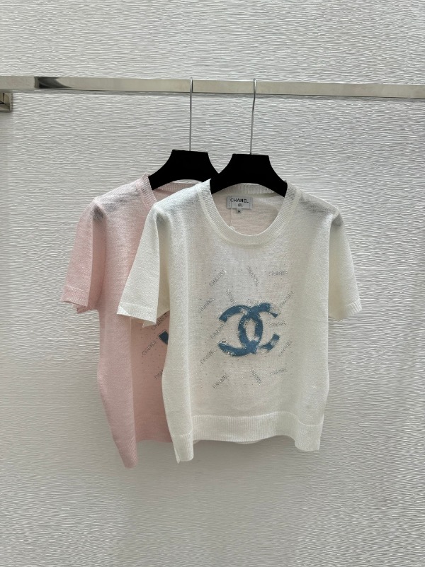 샤넬 봄여름 신상 니트 반팔