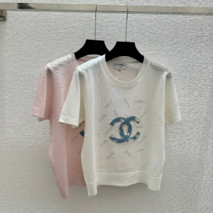 샤넬 봄여름 신상 니트 반팔