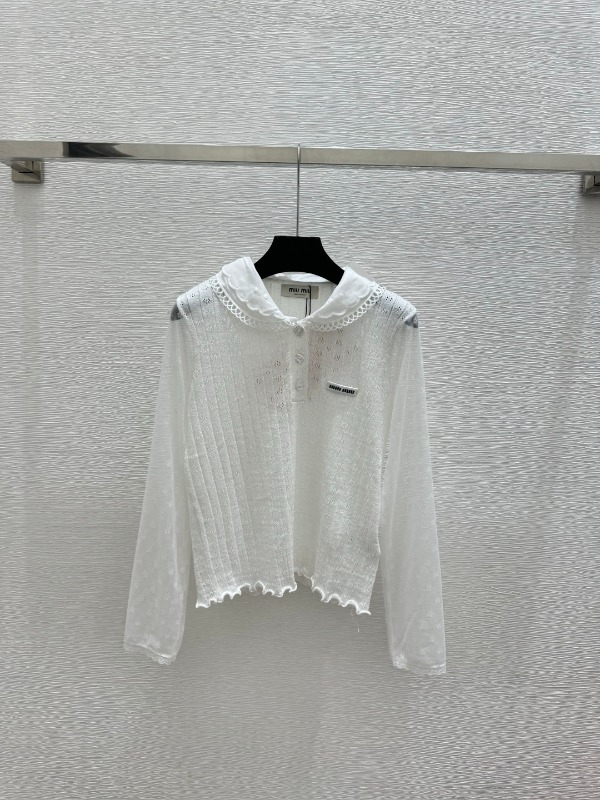미우미우 봄여름 신상 카라 긴팔