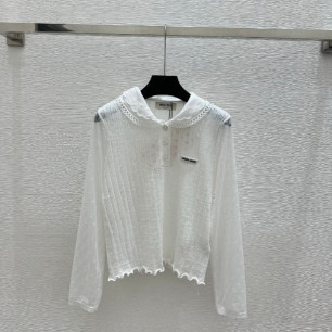 미우미우 봄여름 신상 카라 긴팔