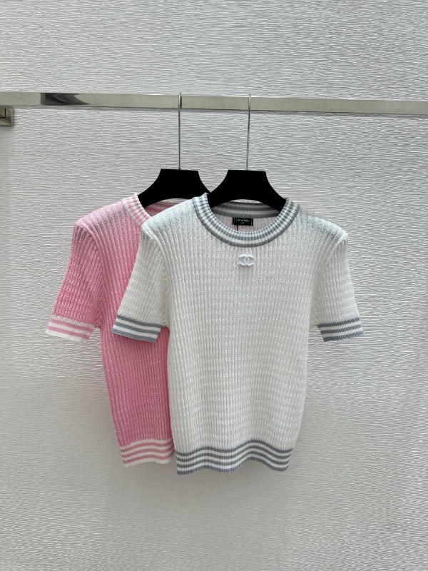 샤넬 봄여름 신상 니트 반팔
