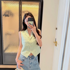 샤넬 26SS 로고 자수 베스트🤍