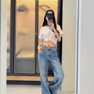 루이비통 26SS 데님 팬츠