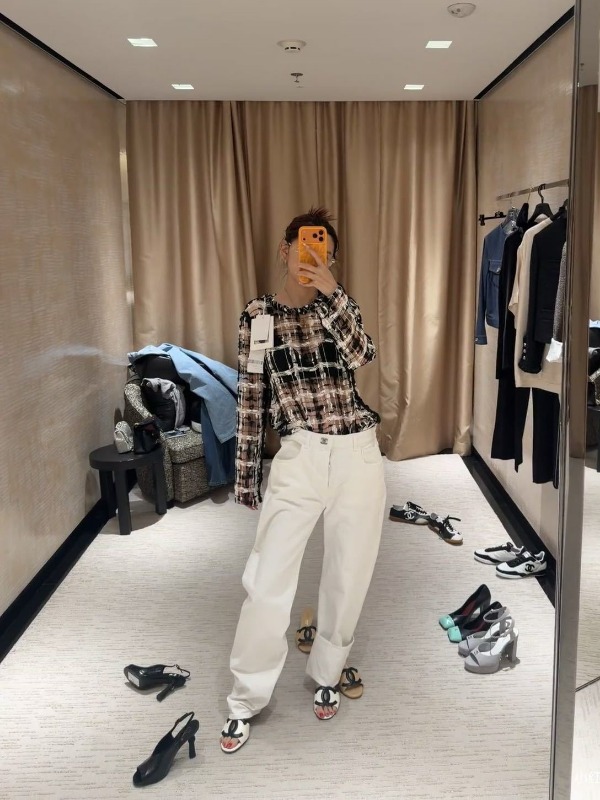 샤넬 2026SS 신상 데님 팬츠