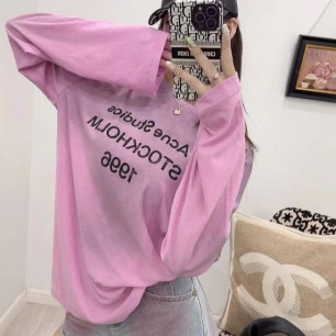 아미 26ss 1996 레터링 긴팔
