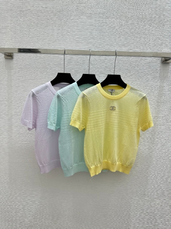 샤넬 봄여름 신상 니트 반팔