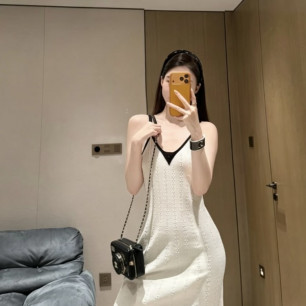 샤넬 26 봄여름 신상 끈나시 원피스