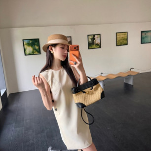 디올 26ss 봄여름 신상 민소매 원피스