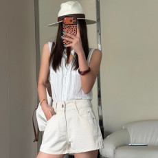 샤넬 26 여름 신상 데님 숏 팬츠