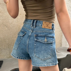 루이비통 26 여름 신상 데님 숏 팬츠