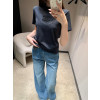 샤넬 26C 라운드 반팔 티셔츠
