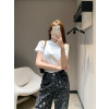 샤넬 26C 라운드 반팔 티셔츠