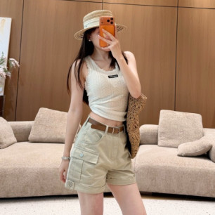 미우미우 26 신상 카고 팬츠