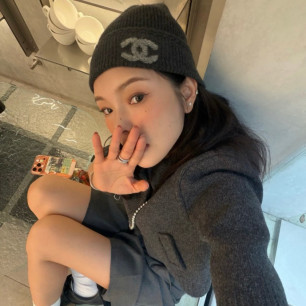 샤넬 캐시미어 비니