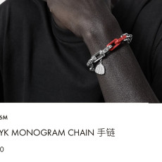 루이비통 x YK 모노그램 체인 브레이슬릿
