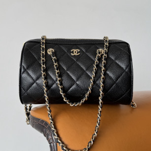 샤넬 25p 미니 보스턴 볼링백