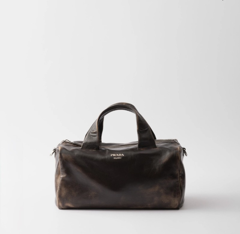 프라다 나파 가죽 더플 백