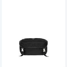 프라다 리나일론 및 사피아노 가죽 숄더백