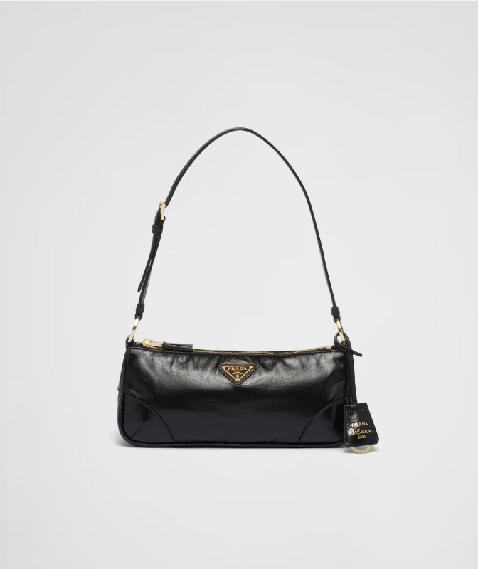 프라다 리에디션 2002 스몰 가죽 숄더 백