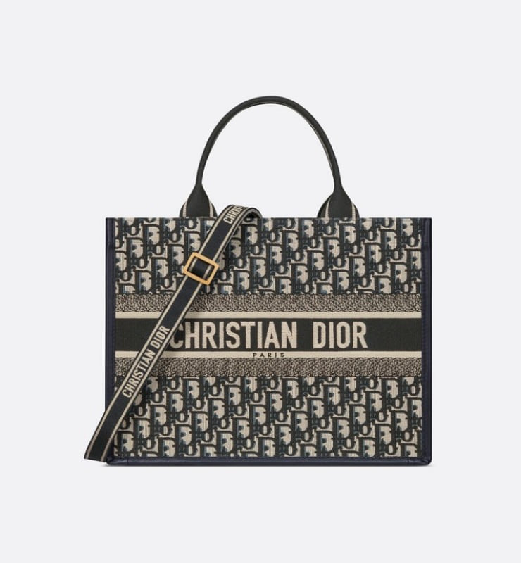 디올 Book Tote 미디 핸들백