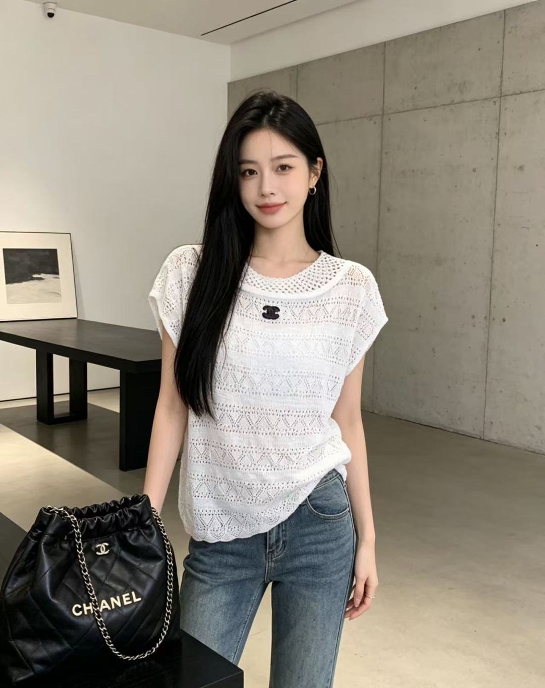 샤넬 봄 여름 신상 니트