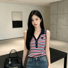 샤넬 봄여름 신상 카라 니트