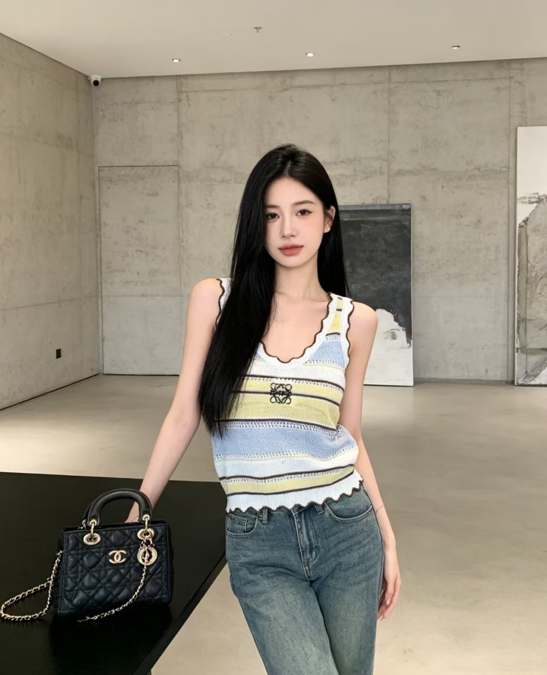 로에베 봄 여름 신상 니트