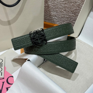 로에베 아나그램 버클 양면 벨트- 3.2