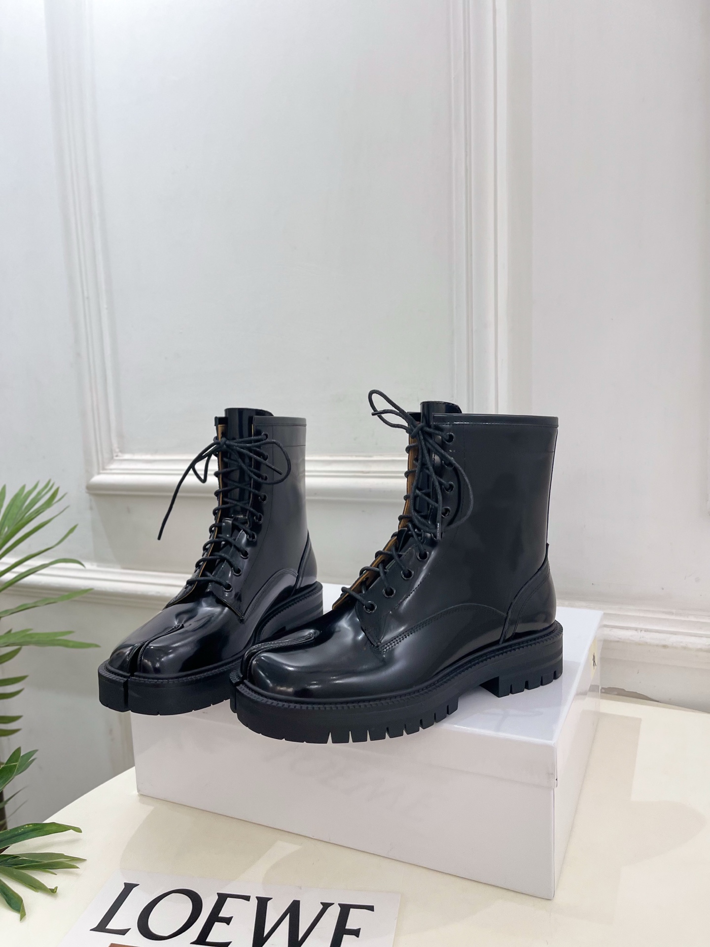 마르지엘라 26SS 신상 타비 플랫폼 부츠 3cm