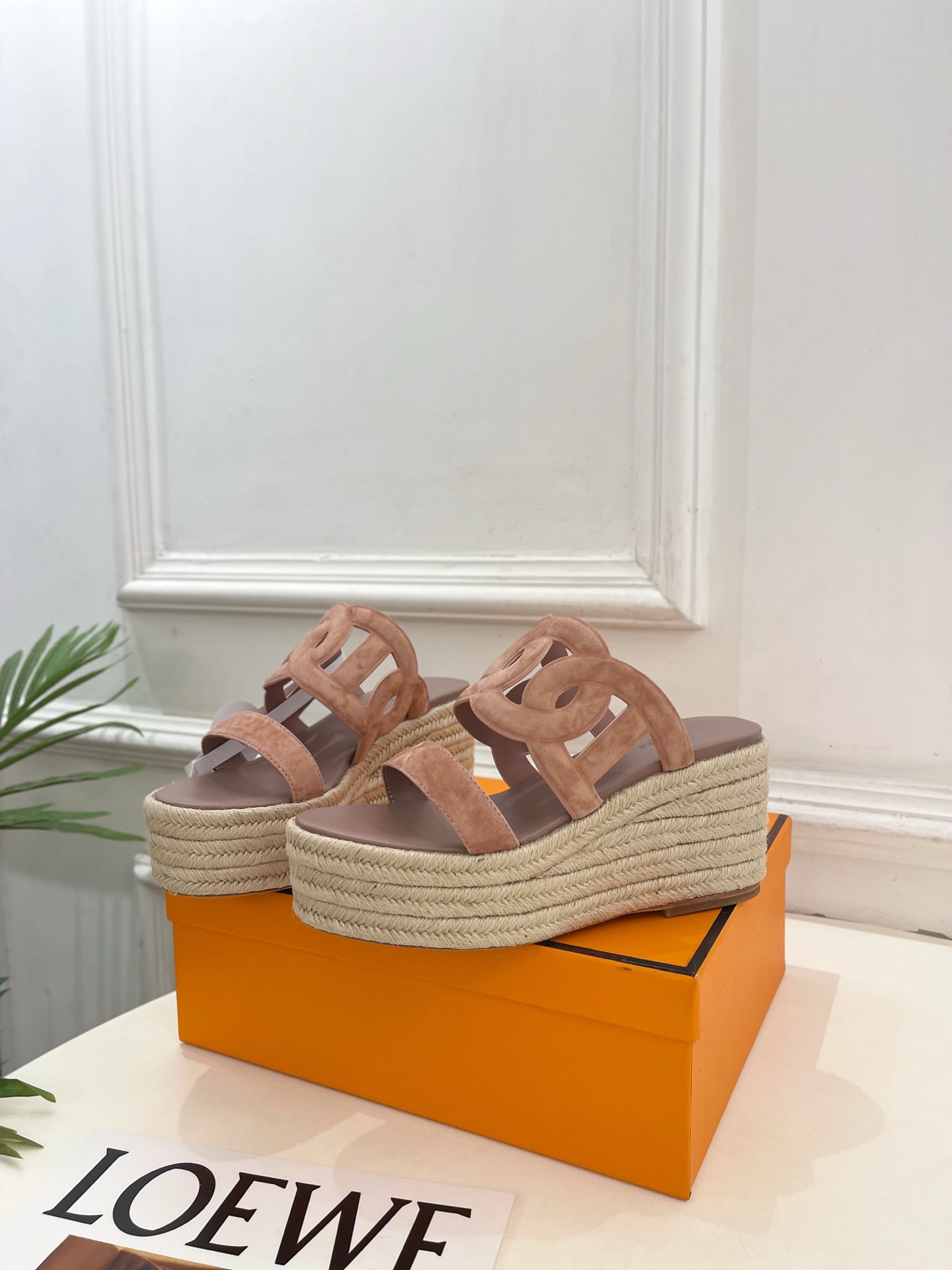 에르메스 Ithea 30 에스파듀 샌들