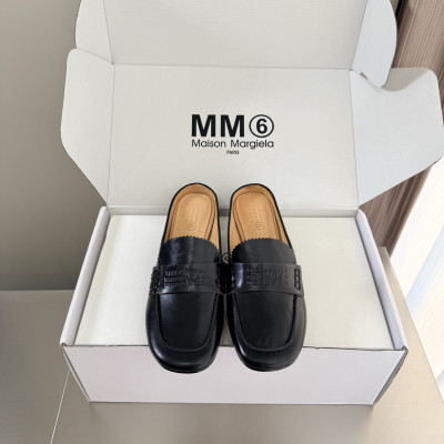 마르지엘라 미드힐 로퍼 뮬 3.5cm