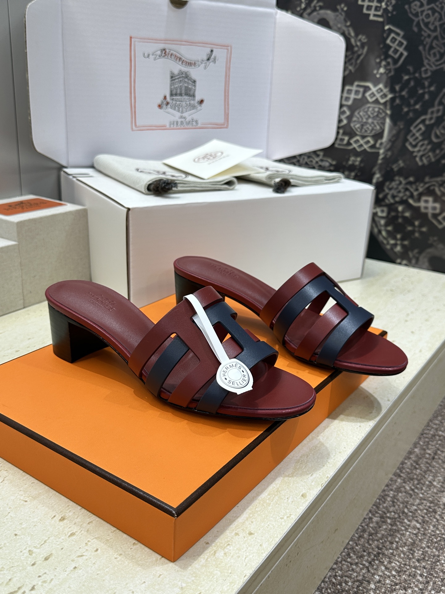 에르메스 2026 봄 여름 힐 샌들 4.5cm