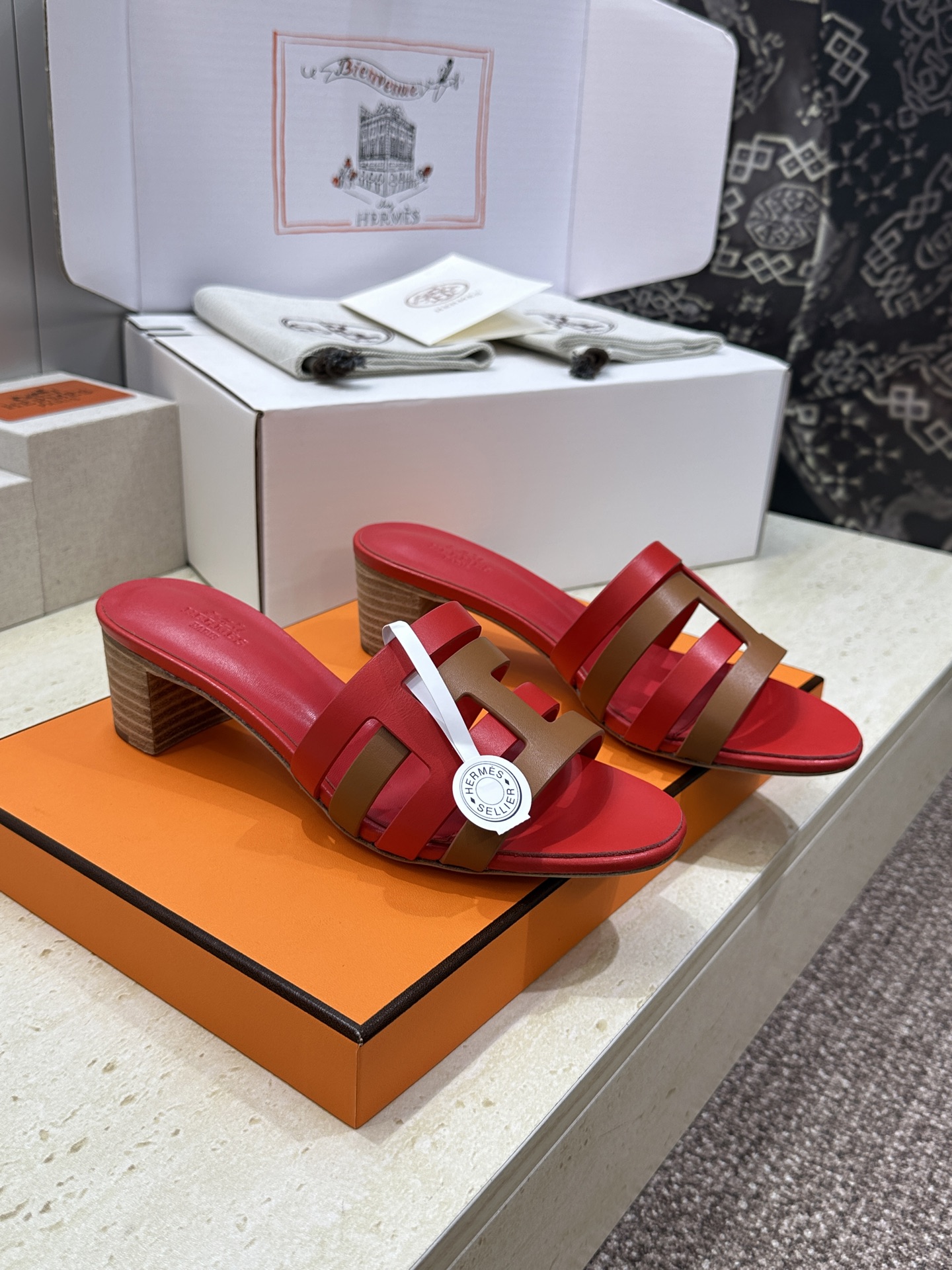 에르메스 2026 봄 여름 힐 샌들 4.5cm