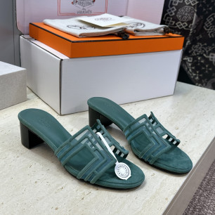 에르메스 2026 봄 여름 Oran 힐 샌들 4.5cm